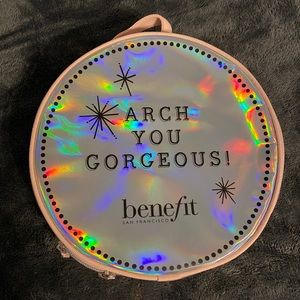 Benefit metallic constellation makeup bag